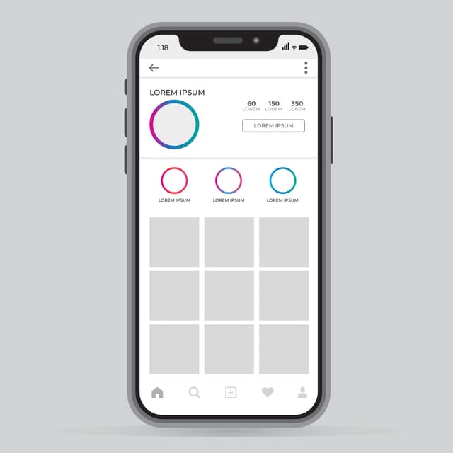 iOS App Development Illustration